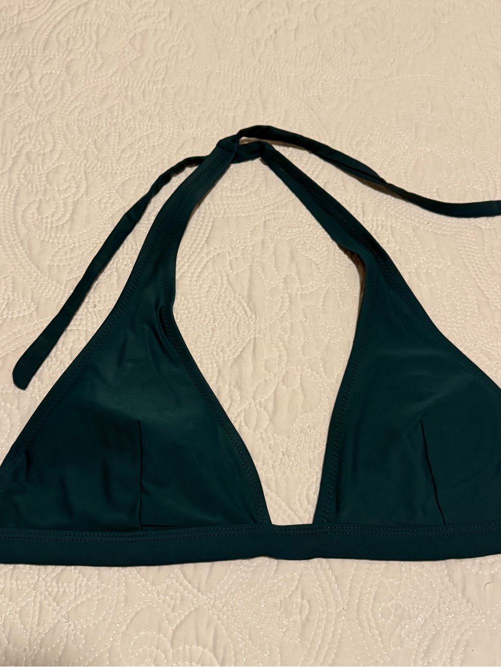 Old Navy Bikini Top and Bottom Set - Deep Emerald Green - Picture 4 of 11